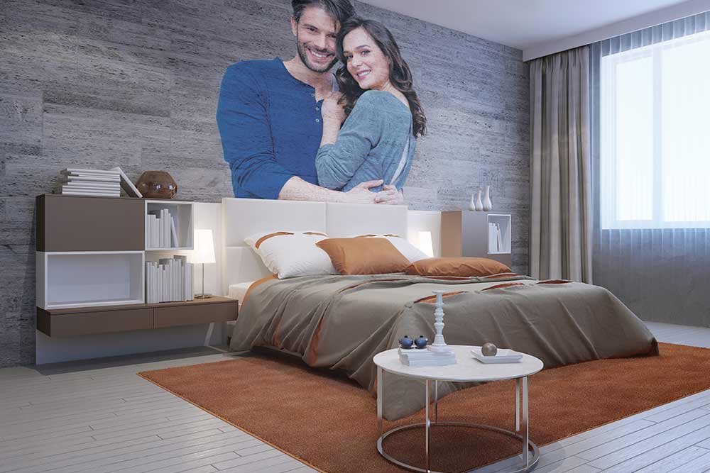 Modern wood veneer  wardrobe designs for stylish bedrooms